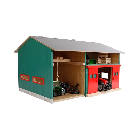 Kidsglobe Farm Machinery Workshop With Loft 1:32