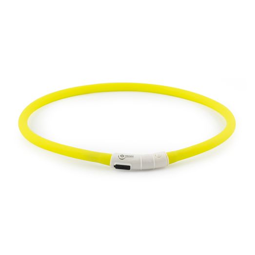 Ancol Usb Flashing Band Yellow