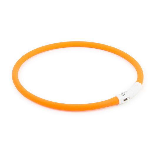 Ancol Usb Flashing Band Orange
