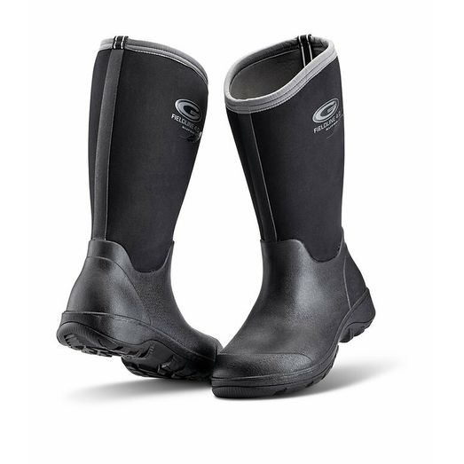 Grubs FIELDLINE™ Calf Length Wellington Boot Black
