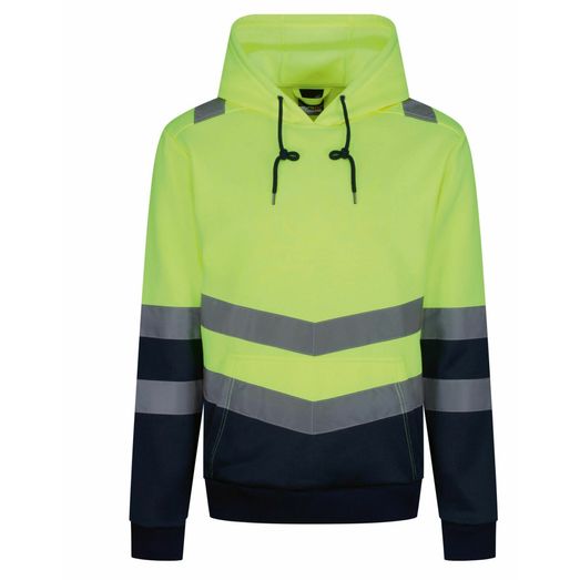 Regatta High Visibility Pro Hi Vis Overhead Hoody Hi-Vis Yellow