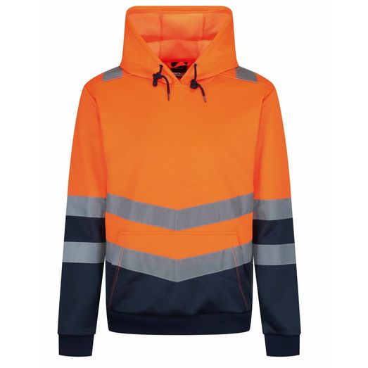 Regatta High Visibility Pro Hi Vis Overhead Hoody Hi Vis Orange