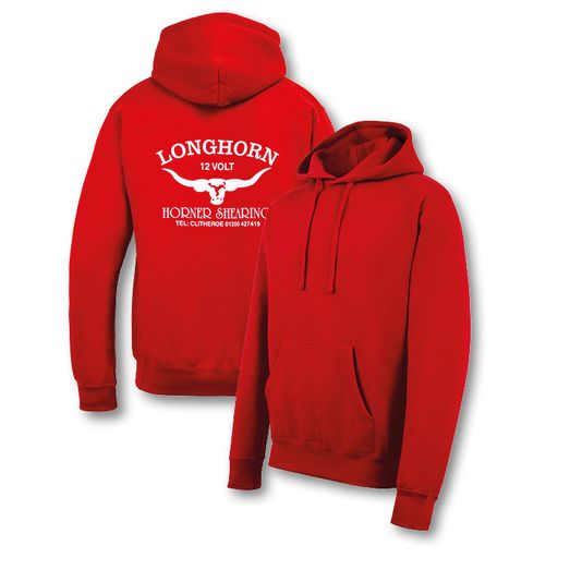 Original Longhorn Hooded Sweatshirt Red