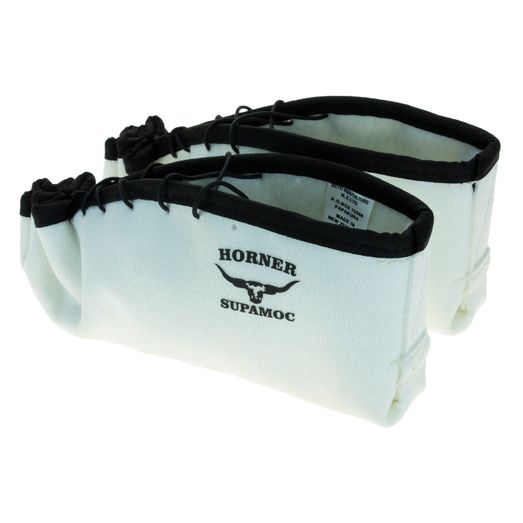 Longhorn Shearing Supamocs Shearing Moccasins White