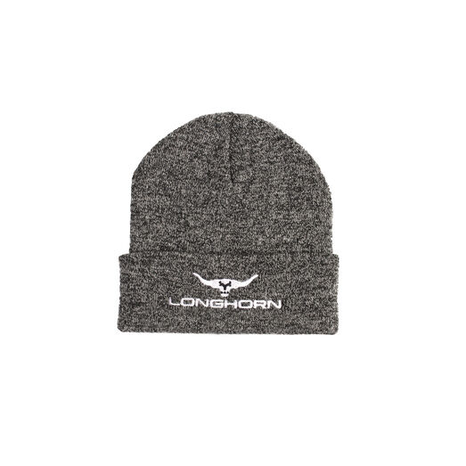 Longhorn Beanie Hat Grey