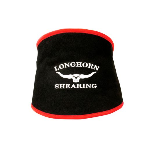 Longhorn Shearing Back Warmer Black/Red
