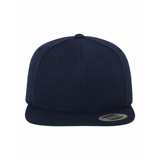 Flexfit By Yupoong Classic Snapback Cap Navy Blue