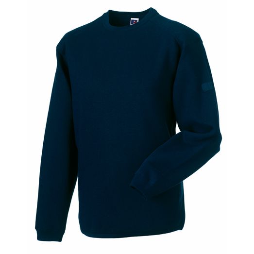 Russell Adults' Heavy Duty Workwear Sweatshirt French Navy
