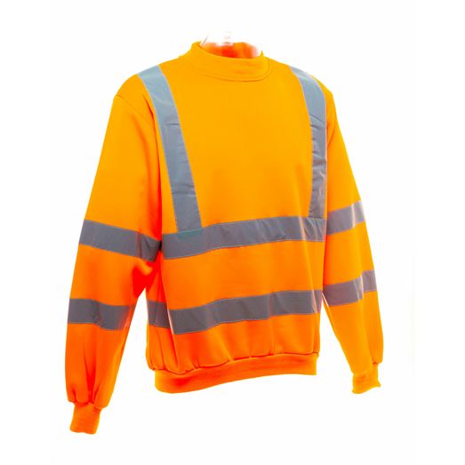 Yoko Hi-Vis Sweatshirt Hi Vis Orange
