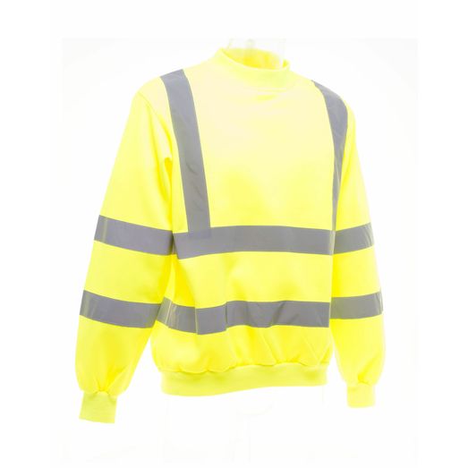 Yoko Hi-Vis Sweatshirt Hi-Vis Yellow