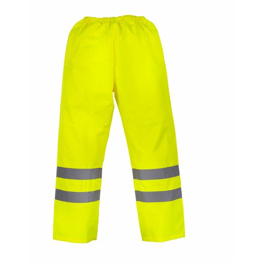Yoko Hi-Vis Waterproof Over Trousers Hi-Vis Yellow