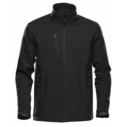 Stormtech Men's Cascades Softshell Black/Black