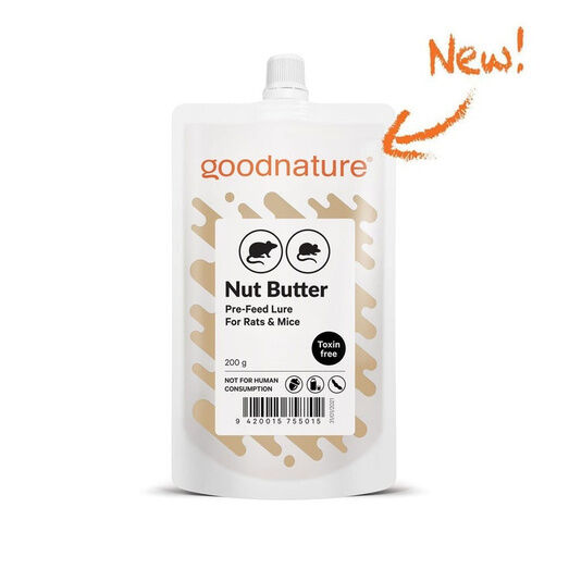 Goodnature Rat Lure Pouch Nut Butter 200g (10 Pack)