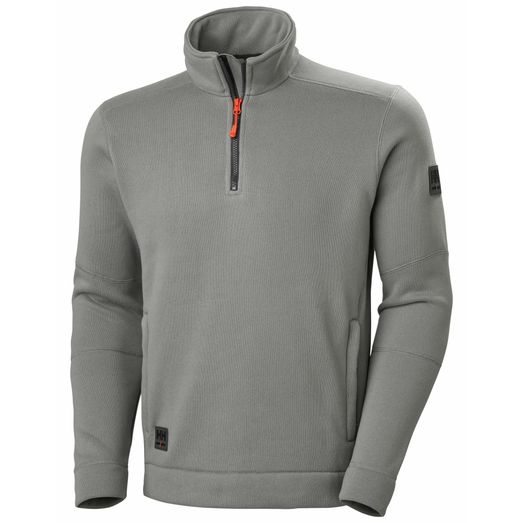 Helly Hansen Kensington 1/2 Zip Fleece Mid Grey