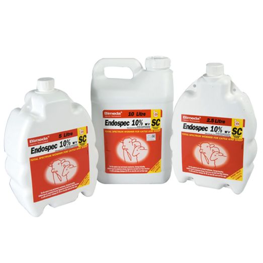 Bimeda Endospec 10% SC Oral Solution For Cattle and Sheep
