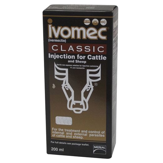 Boehringer-Ingelheim Ivomec Classic Injection For Cattle &amp; Sheep