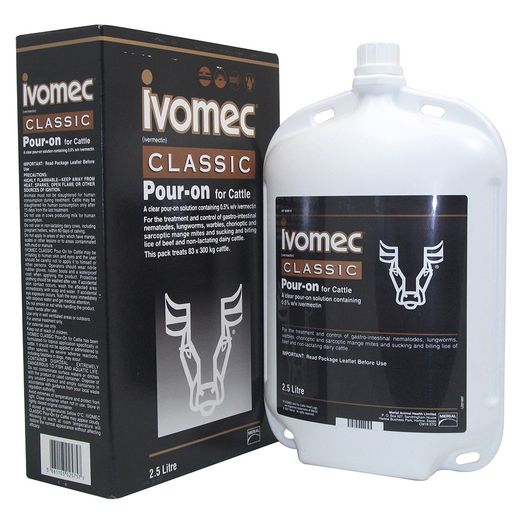 Boehringer-Ingelheim Ivomec Classic Pour-On For Cattle
