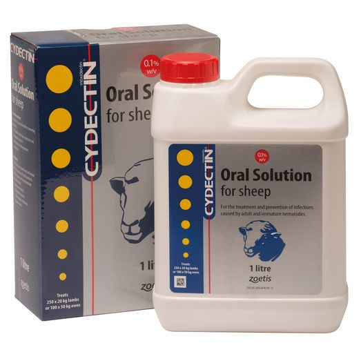 Zoetis Cydectin 0.1% Oral Drench For Sheep