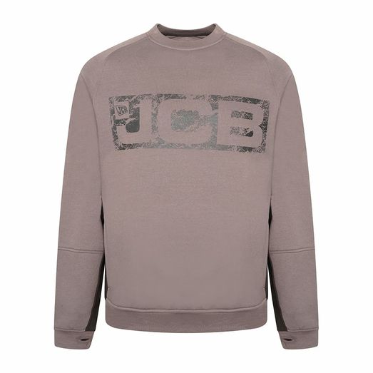 JCB Trade Grey Crew Sweatshirt
