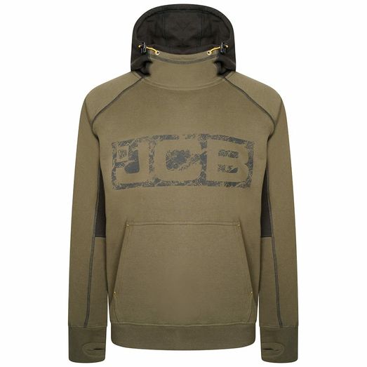JCB Trade Olive Horton Hoodie