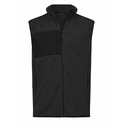 Tee Jays Mountain Fleece Bodywarmer Black/Black
