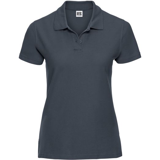 Russell Ultimate Cotton Polo Ladies - French Navy Blue