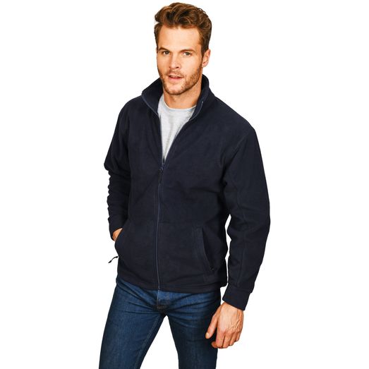 Absolute Apparel Alaska Full Zip Fleece - Navy Blue