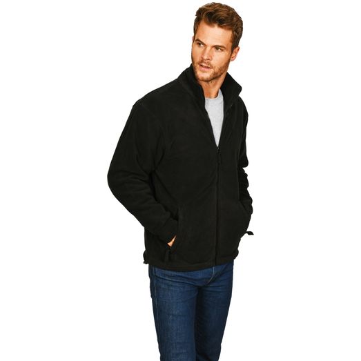 Absolute Apparel Brumal Full Zip Fleece - Black Opal