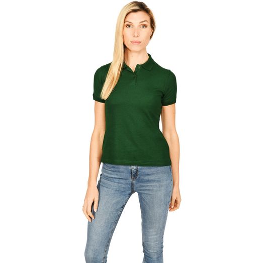 Absolute Apparel Diva Ladies Polo - Bottle Green