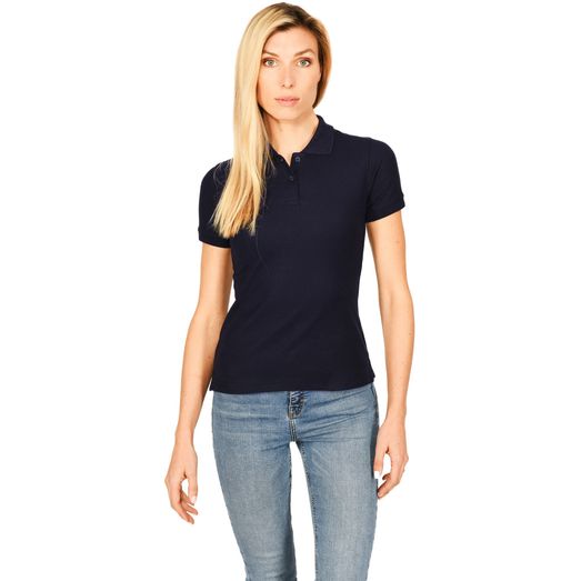 Absolute Apparel Diva Ladies Polo - Navy Blue