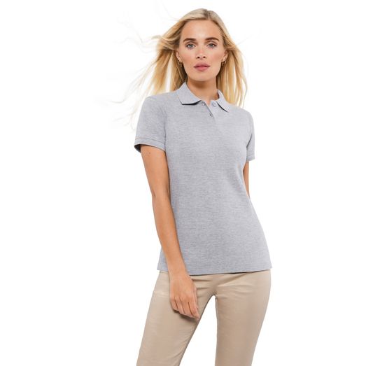 Absolute Apparel Elegant Ladies Fitted Polo - Sport Grey