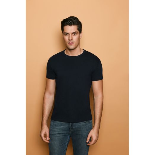 Eco Spirit By Casual Classics Classic Eco Spirit Organic 150 T-Shirt - Navy Blue