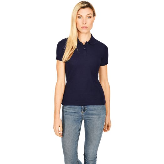 Casual Classics Classic Ladies Polo 190gm - Navy Blue