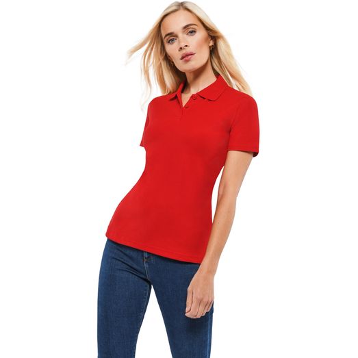 Casual Classics Classic Ladies Polo 190gm - Red