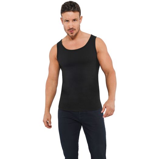 Casual Classics Ringspun Classic Vest 150 - Black