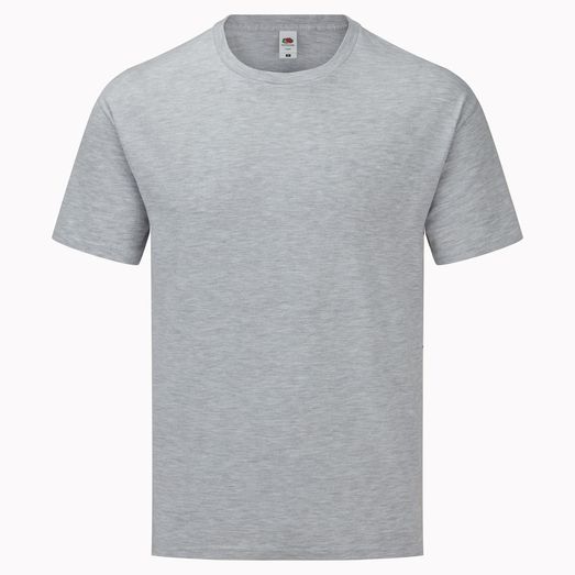 Fruit Of The Loom Iconic 165 Classic T-Shirt - Heather Grey