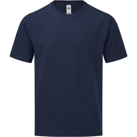 Fruit Of The Loom Iconic 165 Classic T-Shirt - Navy Blue