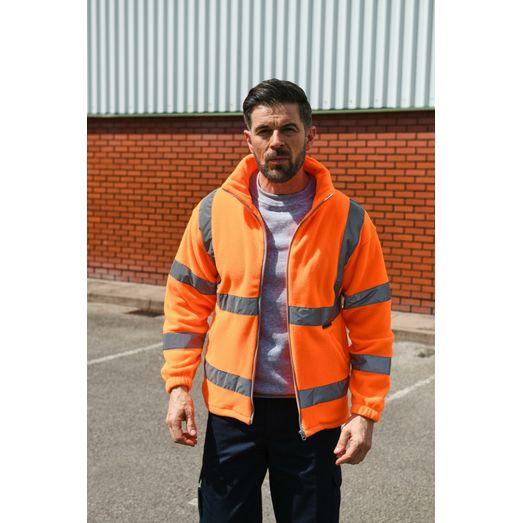 Korntex High Vis Premium Fleece - Orange
