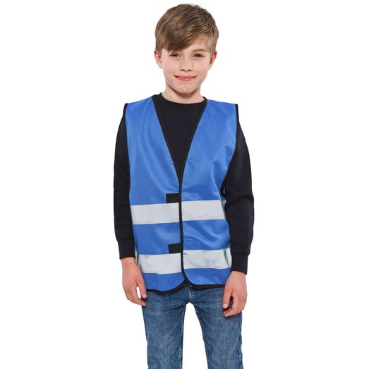 Korntex High Vis Safety Vest Youths - Blue