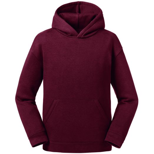Russell Authentic Hooded Sweat Youths - Burgundy