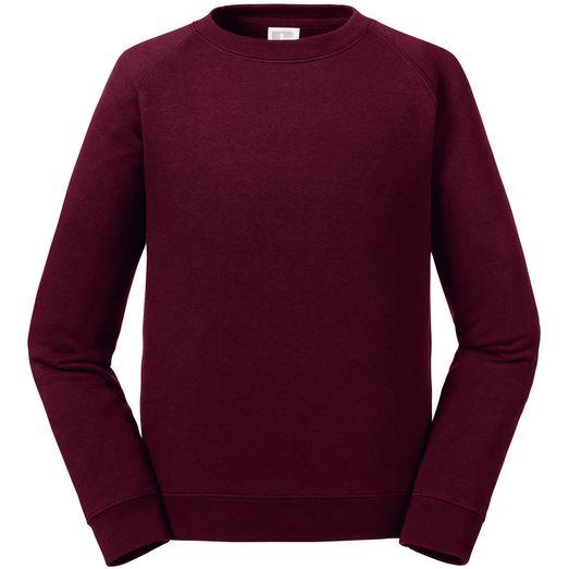 Russell Authentic Raglan Sweat Youths - Burgundy