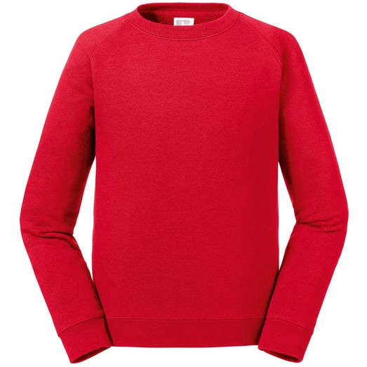 Russell Authentic Raglan Sweat Youths - Classic Red