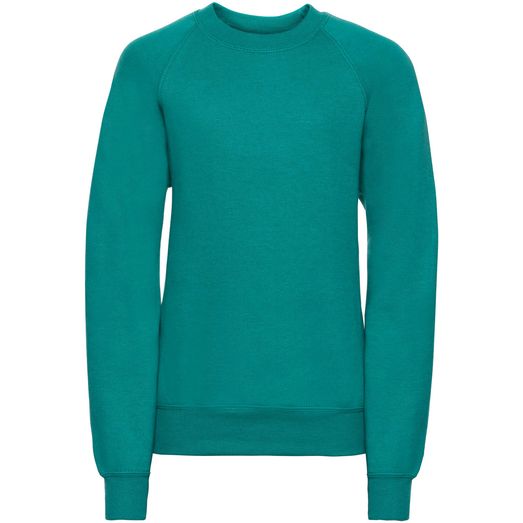 Russell Jerzees Schoolgear Classic Youth Raglan Sweat 295gm - Winter Emerald