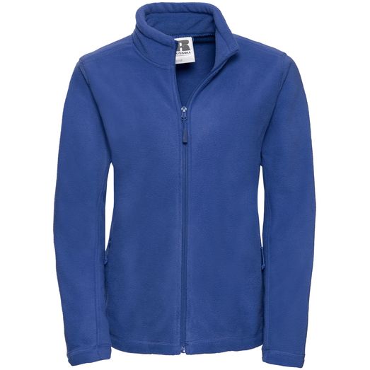 Russell Full Zip Ladies Fleece 320gm - Bright Royal