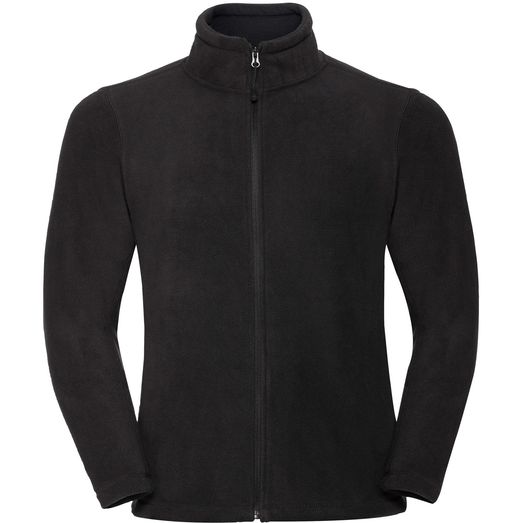Russell Full Zip Mens Fleece 320gm - Black
