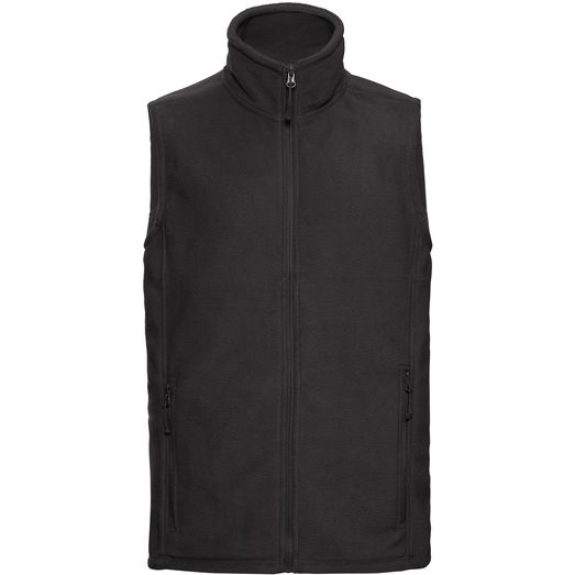Russell Outdoor Fleece Gilet Mens - Black