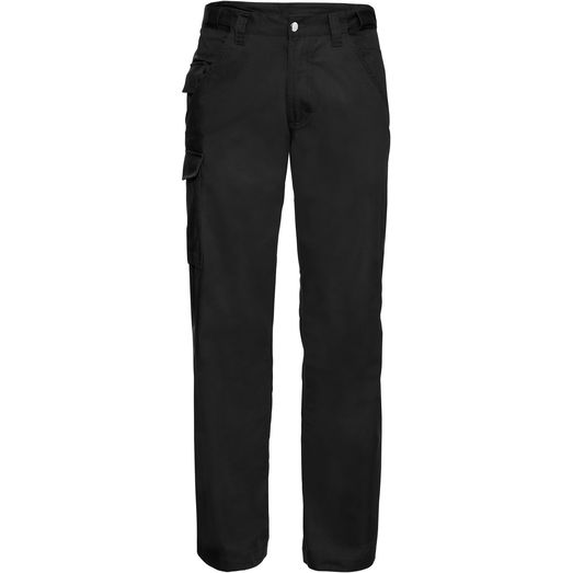 Russell Twill Polycotton Trousers - Black