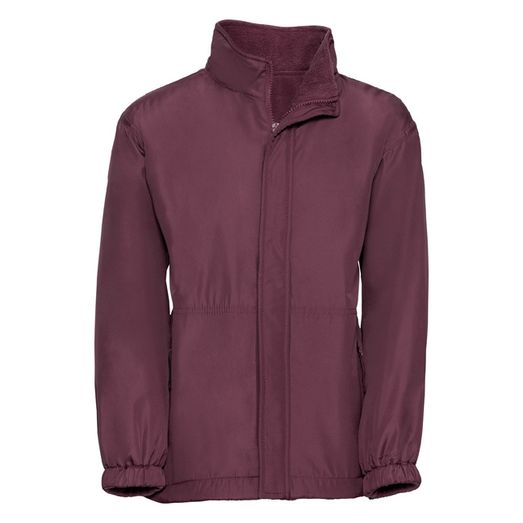 Russell Jerzees Schoolgear Reversible Jacket Youths - Burgundy