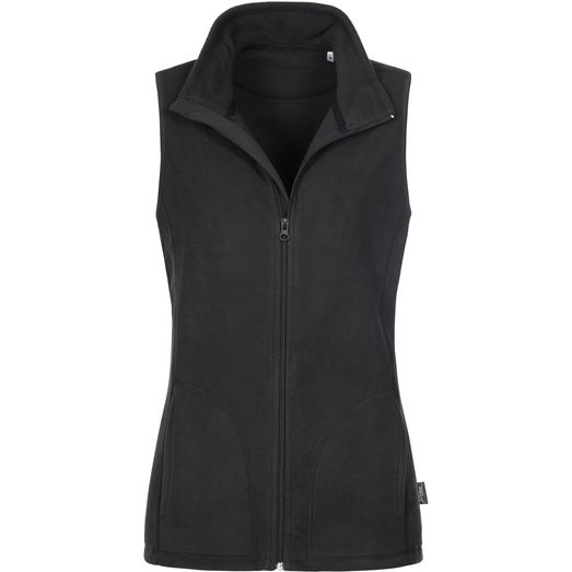 Stedman Active Outdoor Fleece Gilet Ladies - Black Opal