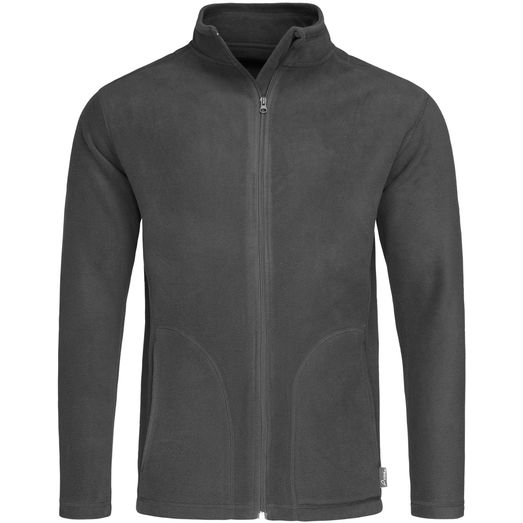 Stedman Active Outdoor Full Zip Fleece - Grey Steel